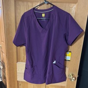 Purple Scrub Top